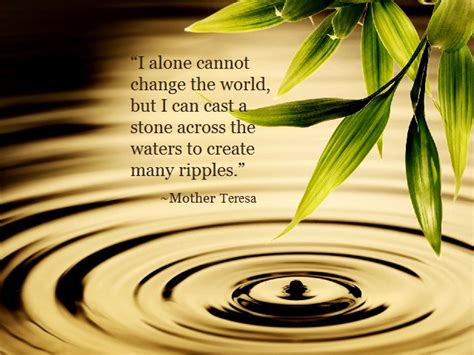 Ripple Effect Quotes And Sayings Quotesgram