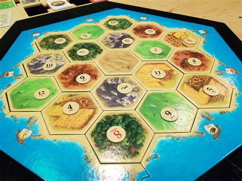 Cloth tokens with raised numbers for settlers of catan sefarers expansion. Catan Seafarers Map Generator