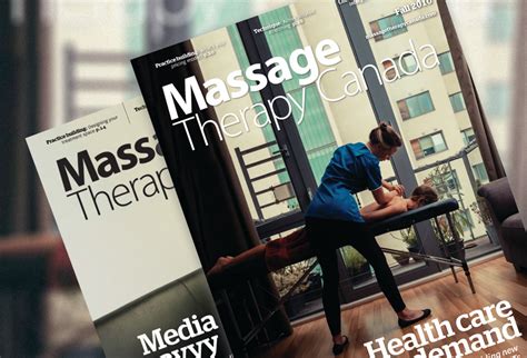 Massagoca Massago Profiled In Massage Therapy Canada Magazine
