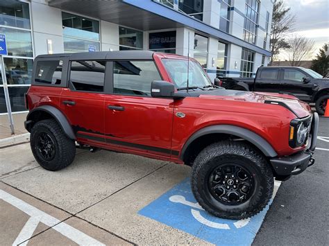 Wow My Hot Pepper Red Bronco Came In A Week Early 😎 Bronco6g 2021