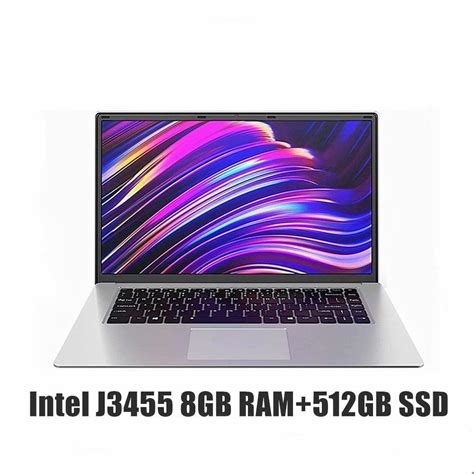 156 Inch Student Laptop 8gb Ram 256gb512gb Ssd Notebook Intel J3455