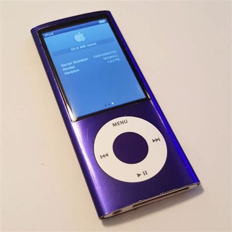 Apple Ipod Nano 5th Generation Purple 16 Gb For Sale Online Ebay