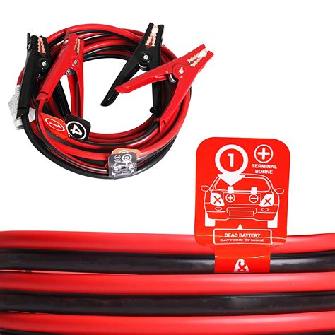 4ga X 25ft Cpa Battery Jumper Cables Topacdc