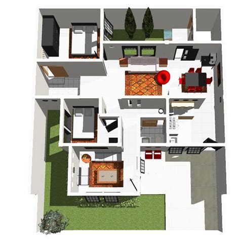 30 desain rumah type 30/60 minimalis modern. Denah Rumah Minimalis Terbaru dengan Contoh Gambar Modern ...