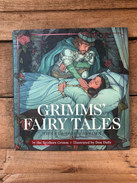 Grimms Fairy Tales Illustrated By Don Daily With Dust Etsy