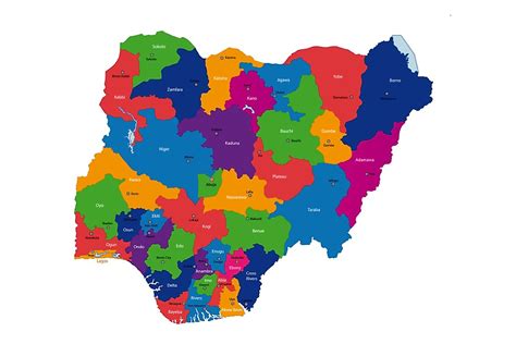 The States Of Nigeria By Population Worldatlas