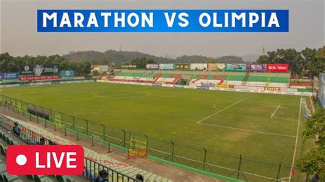 Marathon Vs Olimpia En Vivo Youtube