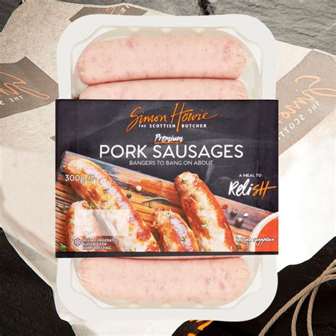 Premium Pork Sausages Everyday Favourites Simon Howie Christmas