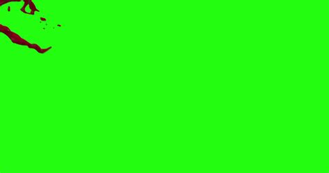 4k Blood Burst Motion Blur Green Screen 73 Stock Footage Sbv