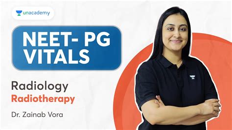 Neet Pg 2024 Radiology Radiotherapy Dr Zainab Vora Youtube
