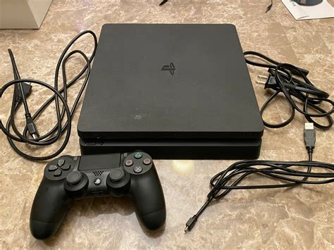 Sony Playstation 4 Slim 500gb Black With Controller Working Perfectly Icommerce On Web