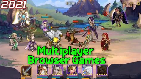 10 Best Multiplayer Browser Games 2021 Games Puff Youtube
