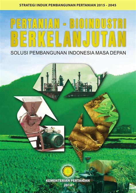 Poster Pertanian Berkelanjutan Sketsa