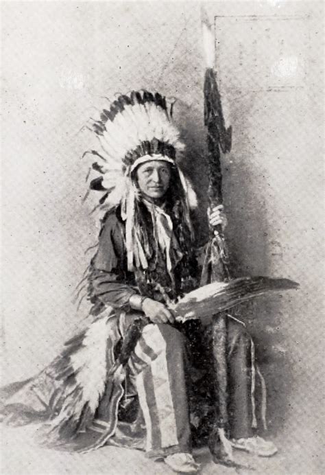 Chief Standing Bear With Buffalo Bills Wild West Exhibit At The