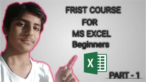 Getting Started With Excel Excel For Beginners Free Excel Course