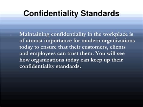 Ppt Confidentiality In The Workplace Powerpoint Presentation Free