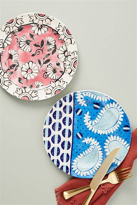 Slide View 1 Suno For Anthropologie Side Plate Colorful Pottery