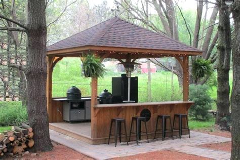 They make any space feel comfortable and sheltered while still maintaining all the benefits of being outdoors. Patio Backyard Pavilion Ideas Top Best Covered Outdoor ...