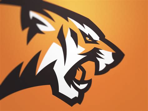 Tiger 3 By Fraser Davidson Tiger Logo Lion Logo Vector Logos Vector Art Gaming Logo Logo