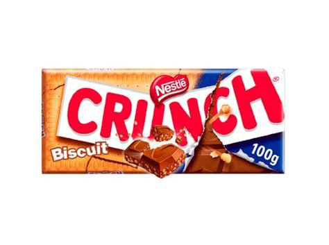 Tablete Nestlé Chocolate Crunch Bolacha 100g Auchan