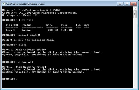 Disk Clean And Clean All With Diskpart Command Page 2 Tutorials