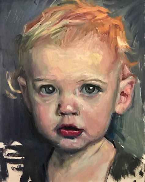 Custom Child Portrait From Photo Custom Oil Painting Etsy