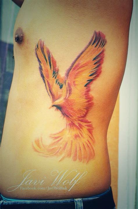 Watercolor Phoenix Tattoo By Javi Wolf I N K L O V E
