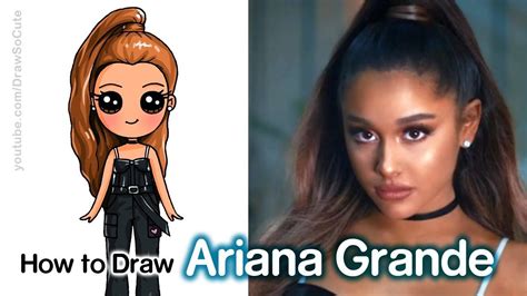 How To Draw Ariana Grande Breathin Kawaii Girl Drawings Cute