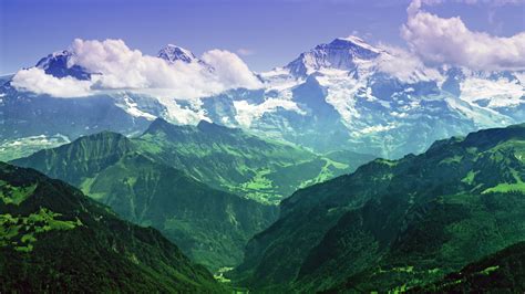 The Mighty Jungfrau Bernese Alps Switzerland 3840x2160