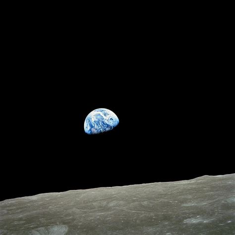 Earth Soil Creep Moon Lunar Surface Globe Blue Planet Space