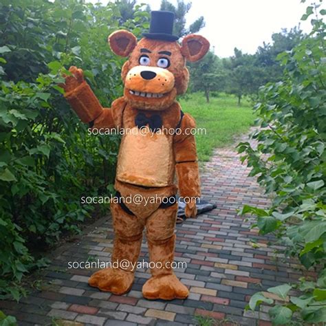 Freddy Fazbear Mascot Costume