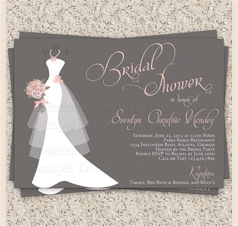 One of the family member or friend gets married, and you wanted to host a bridal shower party. FREE 35+ Best Bridal Shower Invitation Templates in AI ...