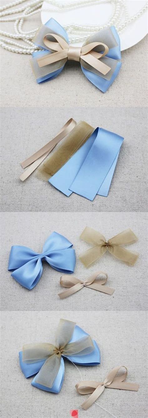 How To Make A Bow Step By Step Image Guides Bored Art Como Fazer