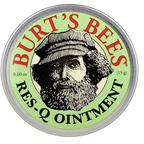 Burts Bees 100 Natural Res Q Ointment 06 Oz Pack Of 3 Walmart