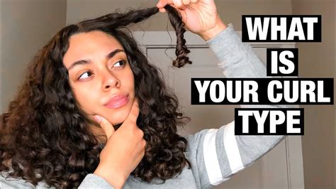 How To Find Your Curl Type3a3b Hair Youtube