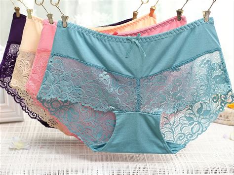 buy free shipping bamboo fiber non trace ladies panties sexy lace underwear
