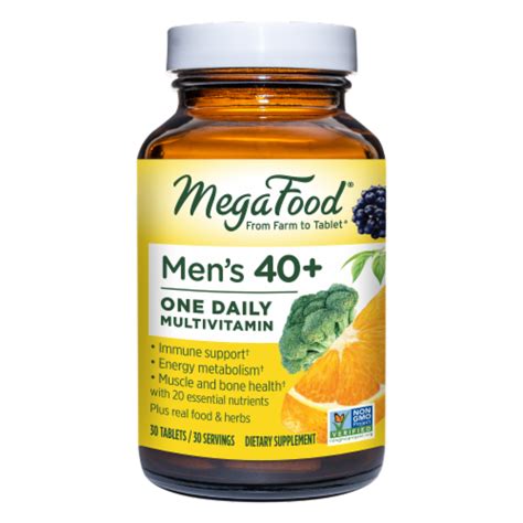Megafood® Men Over 40 One Daily Multi Vitamin Tablets 30 Ct Kroger