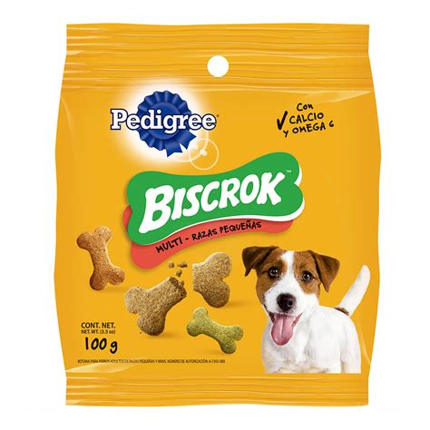Snacks Para Perro Pedigree Galleta Biscrok Multi Razas Pequeñas Puppis