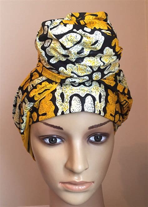 Excited To Share This Item From My Etsy Shop Wax Print Head Wrapafrican Head Wrap Wax Print