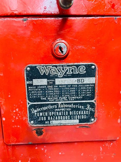 Pompe à Essence Américaine Gulf Wayne 70 De 1948 Stefvintagestore