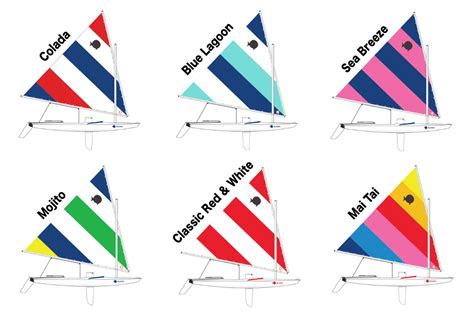 The New 2017 Sunfish Colors • Shoreline Sailboats