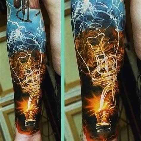 30 Mind Blowing Painter Style Tattoos By Dmitriy Samohin Lightbulb