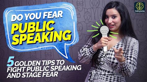 5 Public Speaking Tips To Overcome Stage Fear 😱speak Confidently And Reduce Nervousness