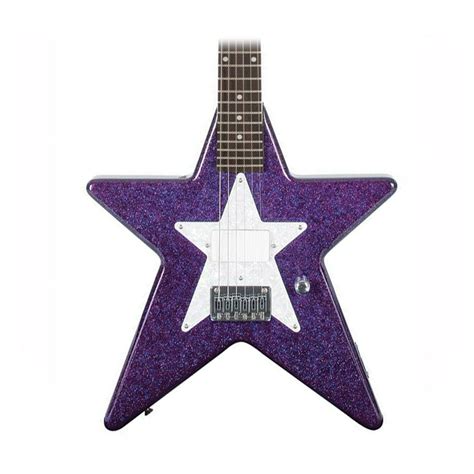 Daisy Rock Debutante Star Short Scale Cosmic Purple Electric Guitar