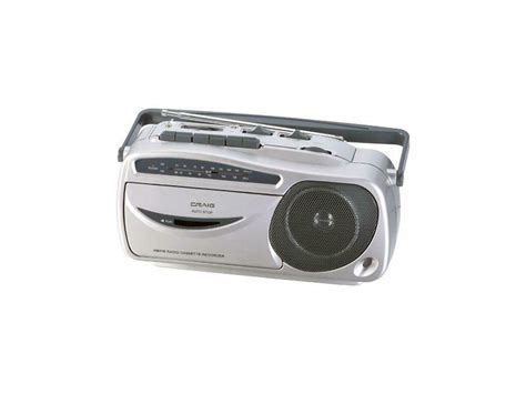 Craig Electronics Cd6911 Portable Amfm Radio Cassette Player With