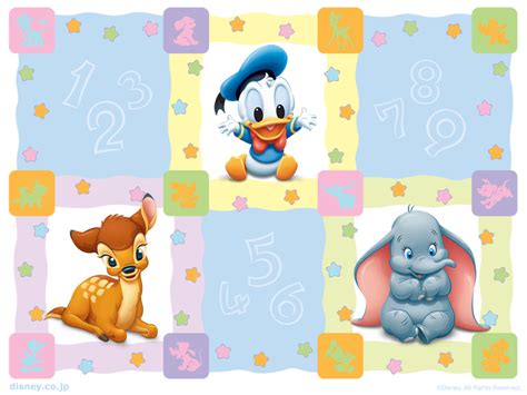 Baby Disney Characters Wallpaper Wallpapersafari