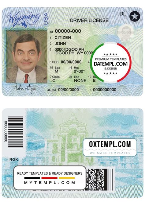 Two Id Cards With An Image Of A Mans Face On The Front And Back
