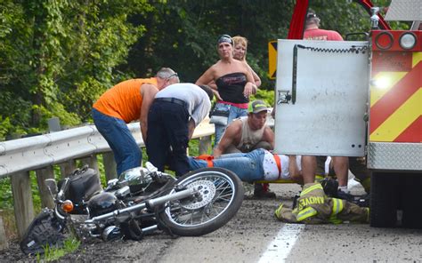 Woman Flown From Motorcycle Crash In Hanover Township News Sports