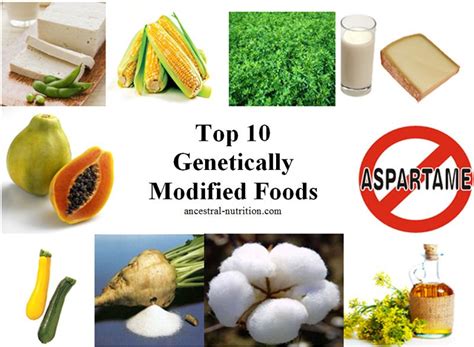 Top 10 Gm Foods Genetically Modified Food Ancestral Nutrition Gmo