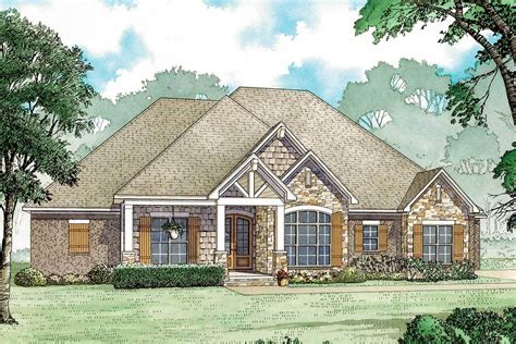 Plan 70582mk One Story House Plan With Vaulted Ceilings And Rear